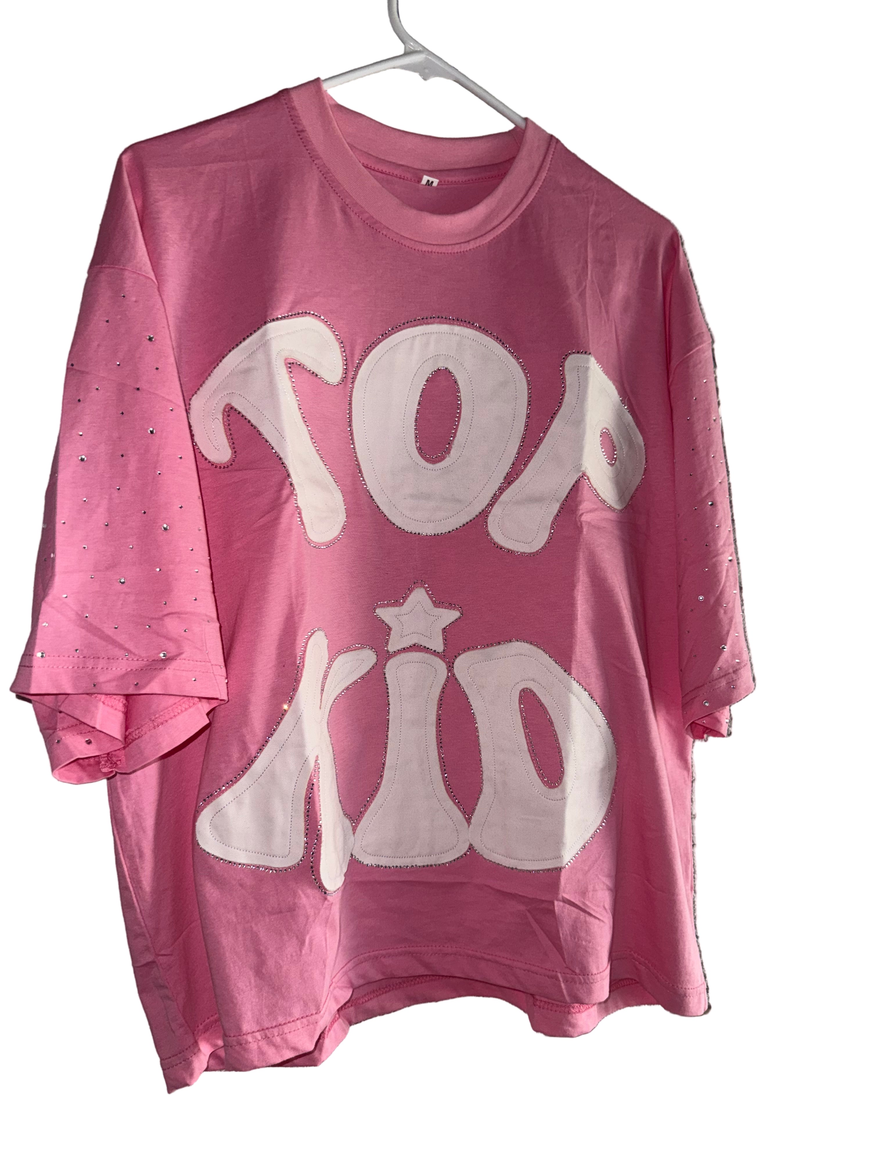 “TOP KID” CROPPED TEE