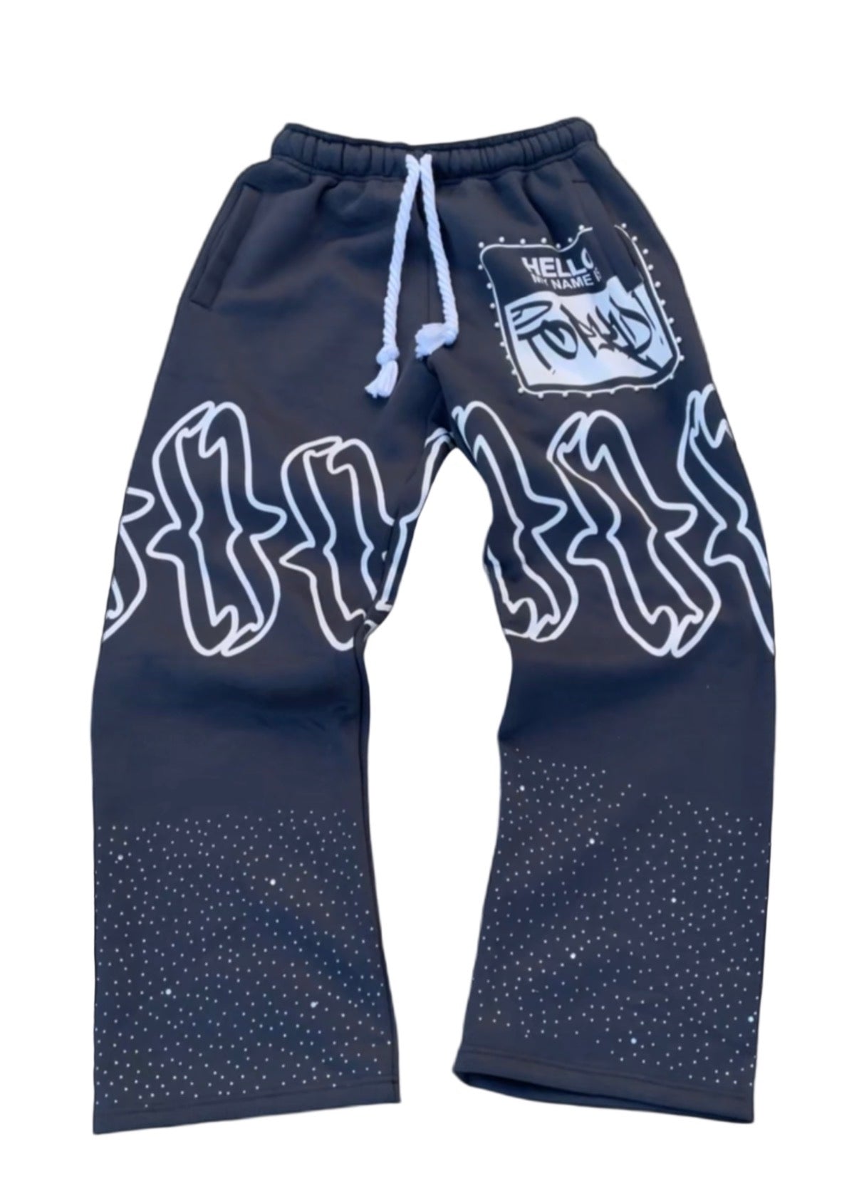 “HELLO MY NAME IS…TOPKID” SWEATPANTS