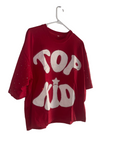 “TOP KID” CROPPED TEE