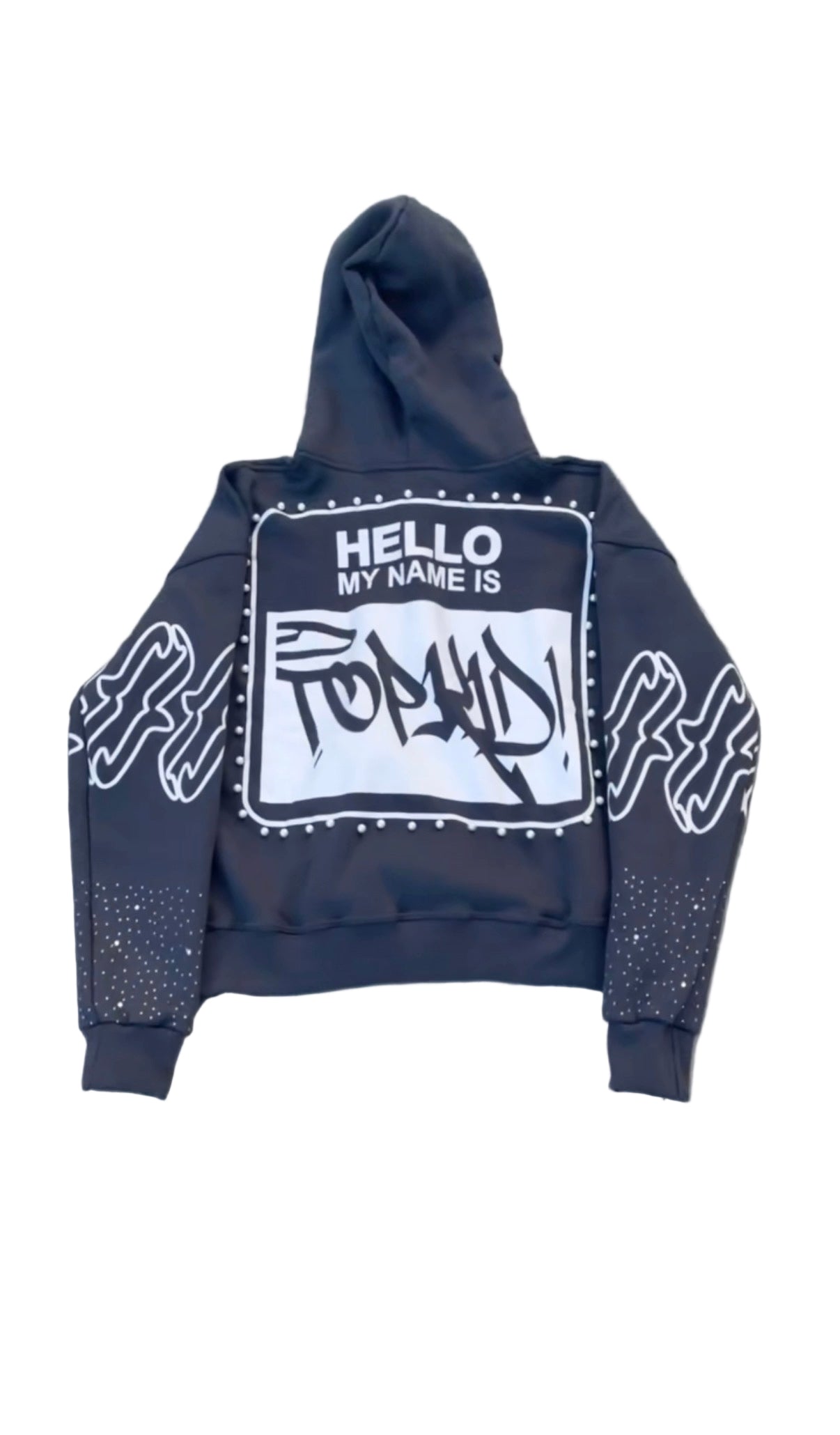 “HELLO MY NAME IS…TOPKID” HOODIES