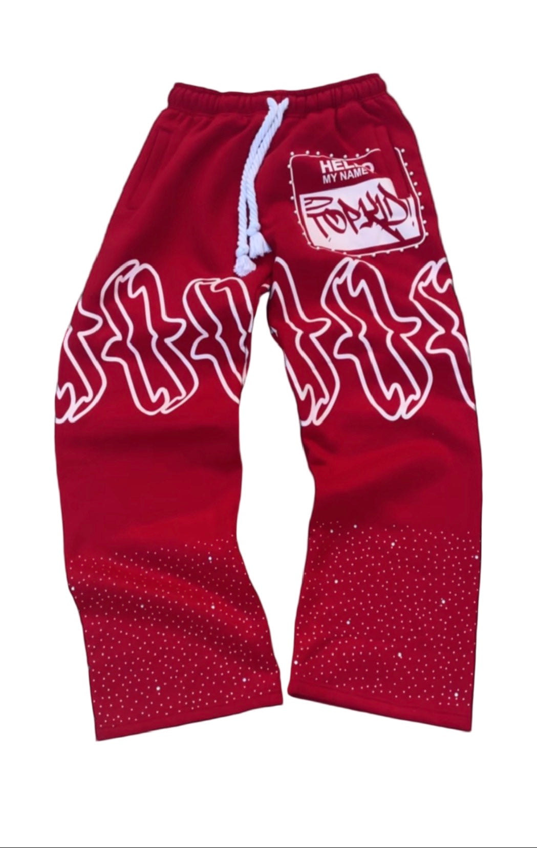 “HELLO MY NAME IS…TOPKID” SWEATPANTS